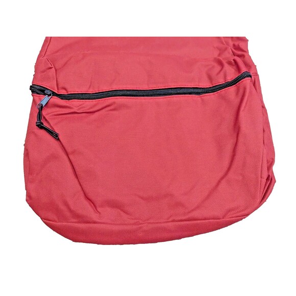 Moda West Kids Backpack 17" – Red or Black Padded Straps Front Pocket New - Picture 13 of 16